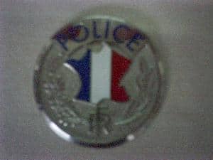 Médaille Police Municipale pour porte carte - achat en ligne d'insigne  métal pour porte carte